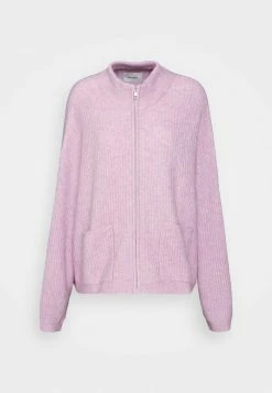 Holzweiler PENGUIN CARDIGAN - Cardigan - Lilac -Holzweiler shop 6cf725559d134c1ba4861ade977a8cf1