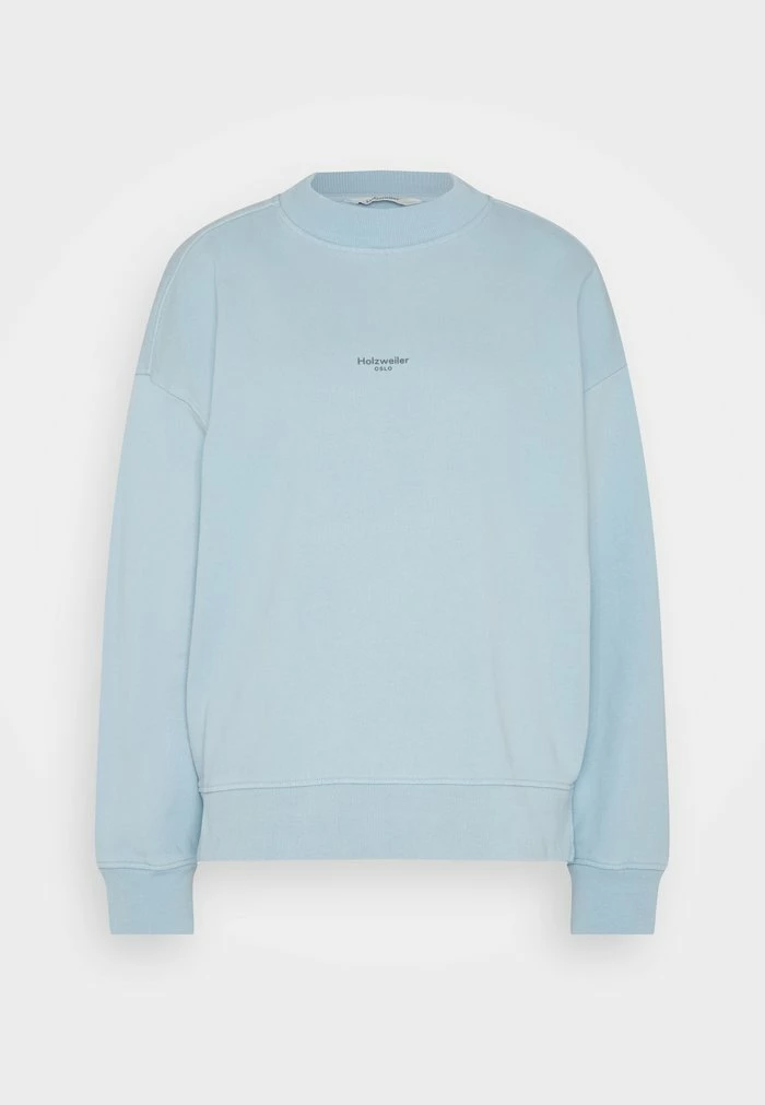 MEZZANINE OSLO CREW - Sweatshirt - light blue Holzweiler MEZZANINE OSLO CREW - Sweatshirt - Light Blue -Holzweiler shop 6ee4aa214f964ea0849a0864afb80d7e