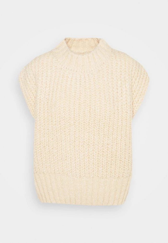 SILA VEST - Jumper - ecru Holzweiler SILA VEST - Jumper - Ecru -Holzweiler shop 70e24c78c9b545439fe656374a6d931e
