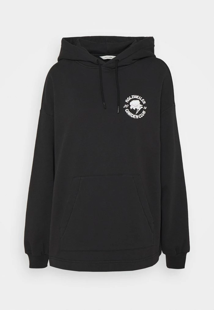 PLACE PRINT HOODIE - Sweatshirt - black Holzweiler PLACE PRINT HOODIE - Sweatshirt - Black -Holzweiler shop 71777aae95e643d799a7832f63006f07