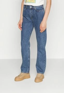 Holzweiler TROUSER - Straight Leg Jeans - Blue -Holzweiler shop 72303554df8a47e0b26f2c57a379b8c6