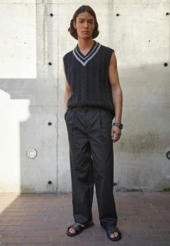 Holzweiler POLLI TROUSER - Trousers - Black