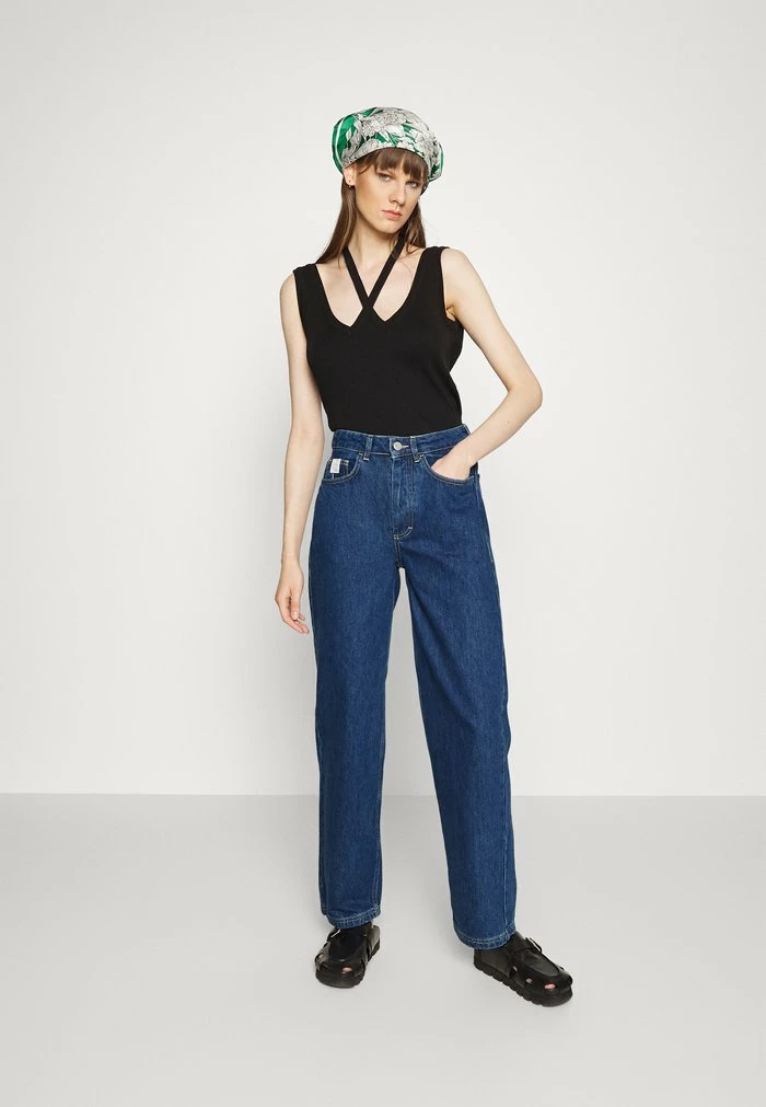 NEPTUNE HANGER - Relaxed fit jeans - blue Holzweiler NEPTUNE HANGER - Relaxed Fit Jeans - Blue -Holzweiler shop 759da8c8ecea4447b21ba811ea36f5bc