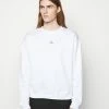 Holzweiler HANGER CREW UNISEX - Sweatshirt - White -Holzweiler shop 76145243d24b4645a136104e3533f564