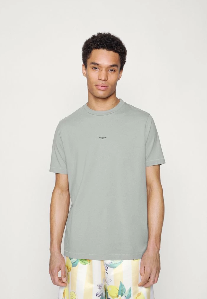 OSLO TEE - Basic T-shirt - teal Holzweiler OSLO TEE - Basic T-shirt - Teal -Holzweiler shop 79d178bd7daf4465b320670b727d7703