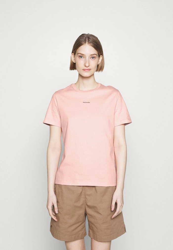 SUZANA TEE - Basic T-shirt - pink Holzweiler SUZANA TEE - Basic T-shirt - Pink -Holzweiler shop 7abfc3b1caa34b49a074d635db333e5d