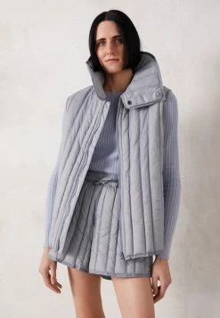 Holzweiler TRANSITION VEST - Waistcoat - Blue Grey