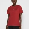 HOLZWEILER SUZANA - Basic T-shirt - Burgudy Red -Holzweiler shop 7df3ad253d73444dbc6719cb849c73cd