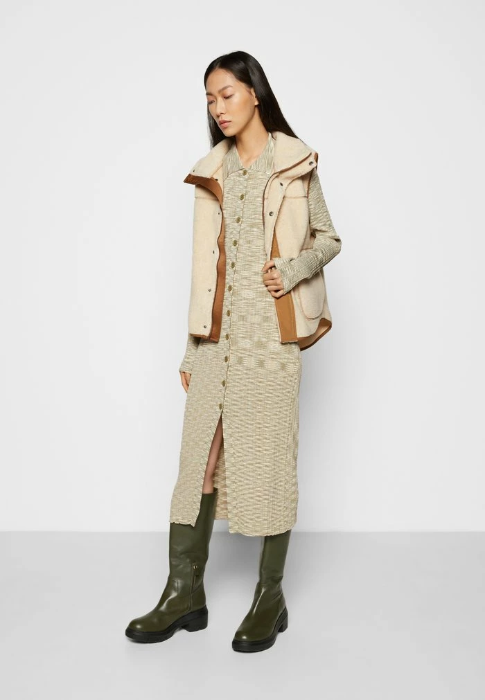 DRESS - Jumper dress - light green mix Holzweiler DRESS - Jumper Dress - Light Green Mix -Holzweiler shop 7ec6352eae714454a6eb5089221b3ba8