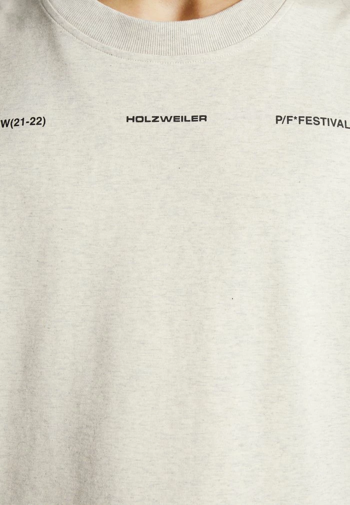 BLOOM NATIONAL CREW - Sweatshirt - grey mix Holzweiler BLOOM NATIONAL CREW - Sweatshirt - Grey Mix -Holzweiler shop 7f042591f2654b908afd72e60a65448e