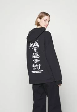 Holzweiler PLACE PRINT HOODIE - Sweatshirt - Black