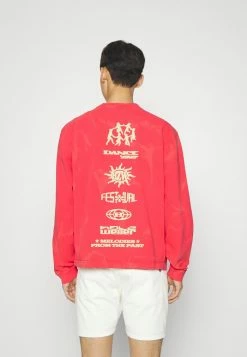 Holzweiler BLOOM LOGOS CREW - Long Sleeved Top - Red -Holzweiler shop 7fb14116487e43f7b0528d609d5df814