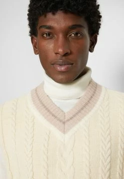 Holzweiler LUVI VEST - Jumper - Ecru -Holzweiler shop 7fd9f2871686498db184fd096a58b2e7