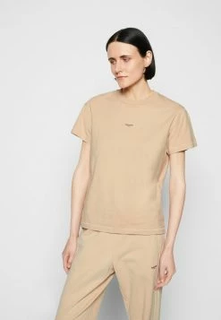 Holzweiler OSLO TEE - Basic T-shirt - Beige -Holzweiler shop 80457b257f1b455fbb0b0324c08b7a05