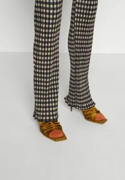 Holzweiler GILLY CHECK TROUSER - Trousers - Beige -Holzweiler shop 807f083b95a1487fb610597d8a564ff8