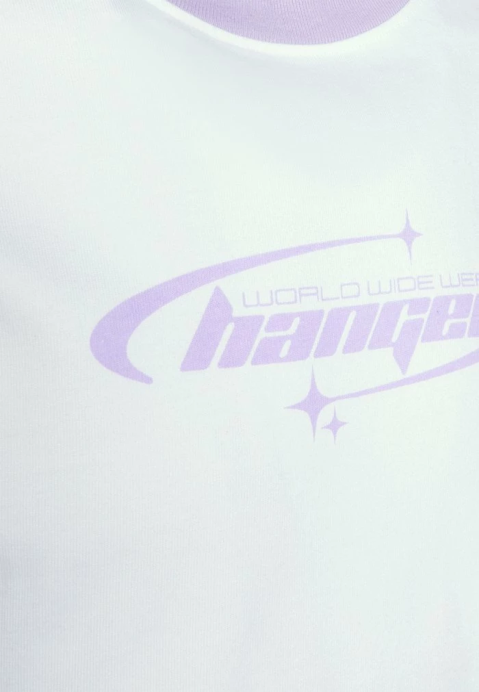 HANGER CROP TEE UNISEX - Print T-shirt - white Holzweiler HANGER CROP TEE UNISEX - Print T-shirt - White -Holzweiler shop 81fea19511d547368c2d67980ea3b3c7