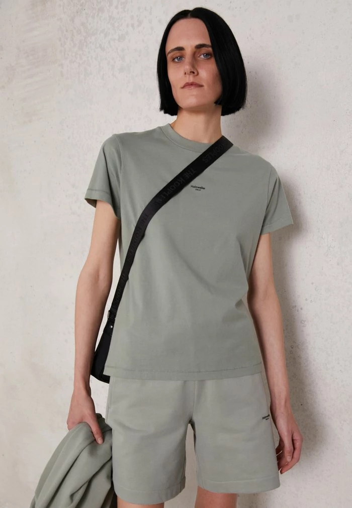 OSLO TEE - Basic T-shirt - teal Holzweiler OSLO TEE - Basic T-shirt - Teal -Holzweiler shop 841a51df84d448ba98b2359a3c934bdd