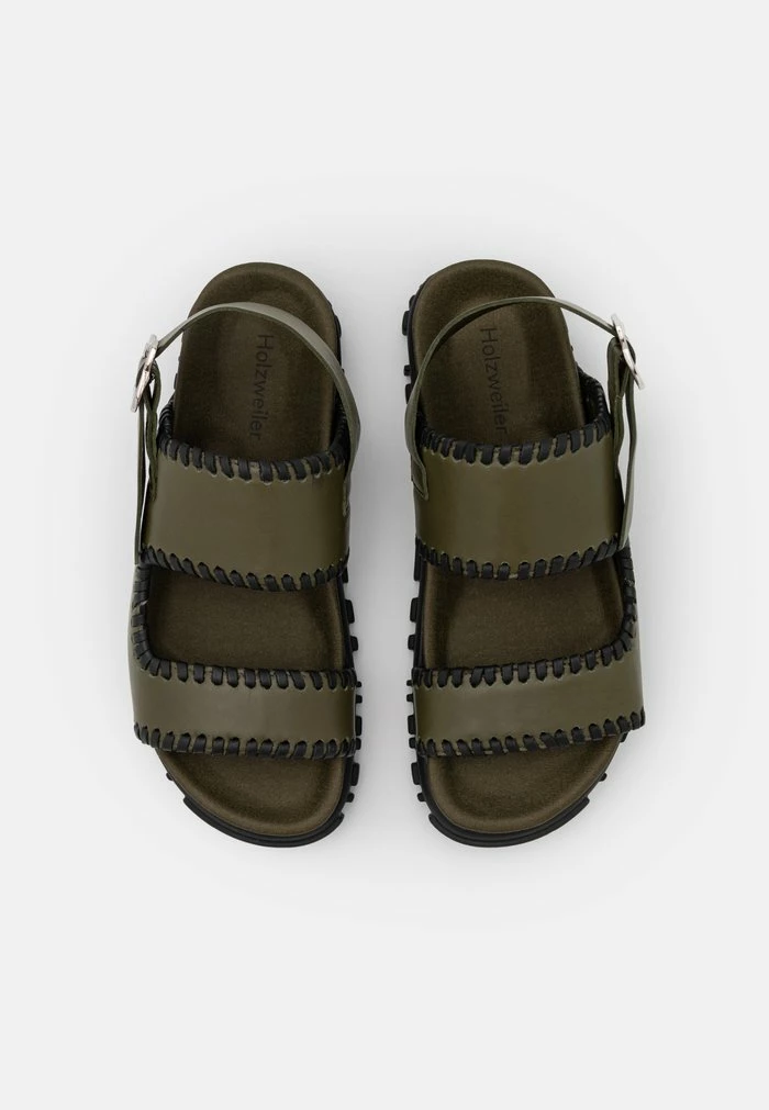 TVEITA - Platform sandals - army Holzweiler TVEITA - Platform Sandals - Army -Holzweiler shop 87aaa77c16fa4e30b3fa46874f8c4f8a