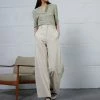 Holzweiler VIDDA TROUSER - Trousers - Sand