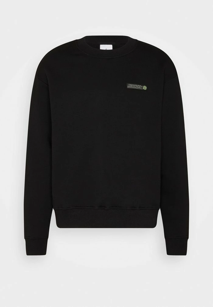 HANGER CHROME CREW - Sweatshirt - black Holzweiler HANGER CHROME CREW - Sweatshirt - Black -Holzweiler shop 88f948ab42a34310bcdd7f783db0d180