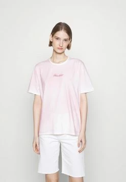 Holzweiler KJERAG SPRAY TEE - Print T-shirt - Lt. Pink