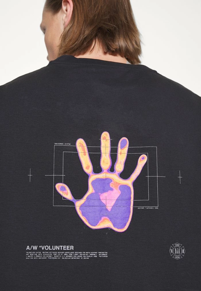 BLOOM THERMAL CREW - Sweatshirt - black Holzweiler BLOOM THERMAL CREW - Sweatshirt - Black -Holzweiler shop 8d76b830bc0340f38f70812ec611bb62