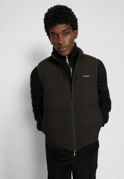 Holzweiler DAFF VEST - Waistcoat - Black -Holzweiler shop 8da5e7a2e4db4169ba991e2a8dcec99e