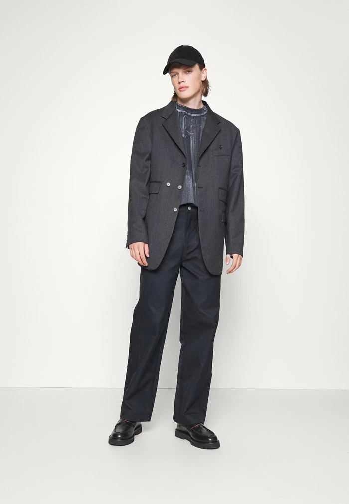 NEIL WORKER TROUSER - Trousers - black Holzweiler NEIL WORKER TROUSER - Trousers - Black -Holzweiler shop 8ddee71a32b94604878d54fda19f3470