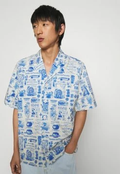 Holzweiler KIA PRINT SHIRT - Shirt - Blue Mix