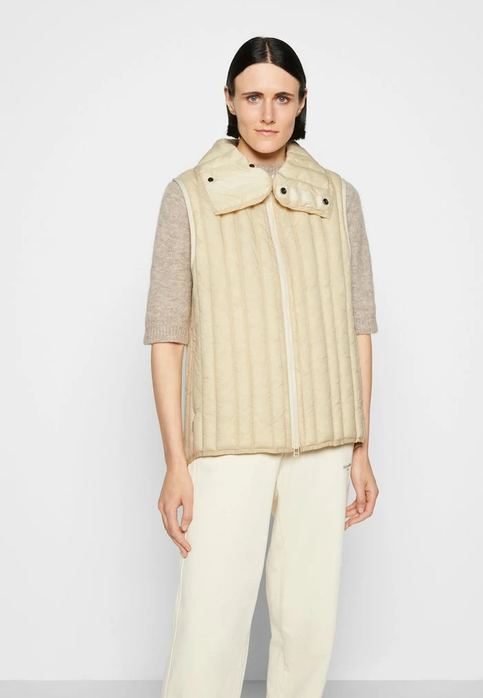 TRANSITION VEST - Waistcoat - ecru Holzweiler TRANSITION VEST - Waistcoat - Ecru -Holzweiler shop 8fbd3af3b02e4ce09a015c4a04ce663b