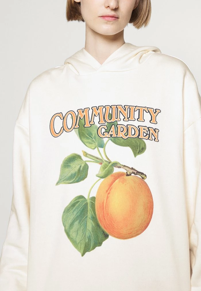 PEACH HOODIE - Sweatshirt - ecru Holzweiler PEACH HOODIE - Sweatshirt - Ecru -Holzweiler shop 915a1aeb34304becbb9d7f02a9b17776