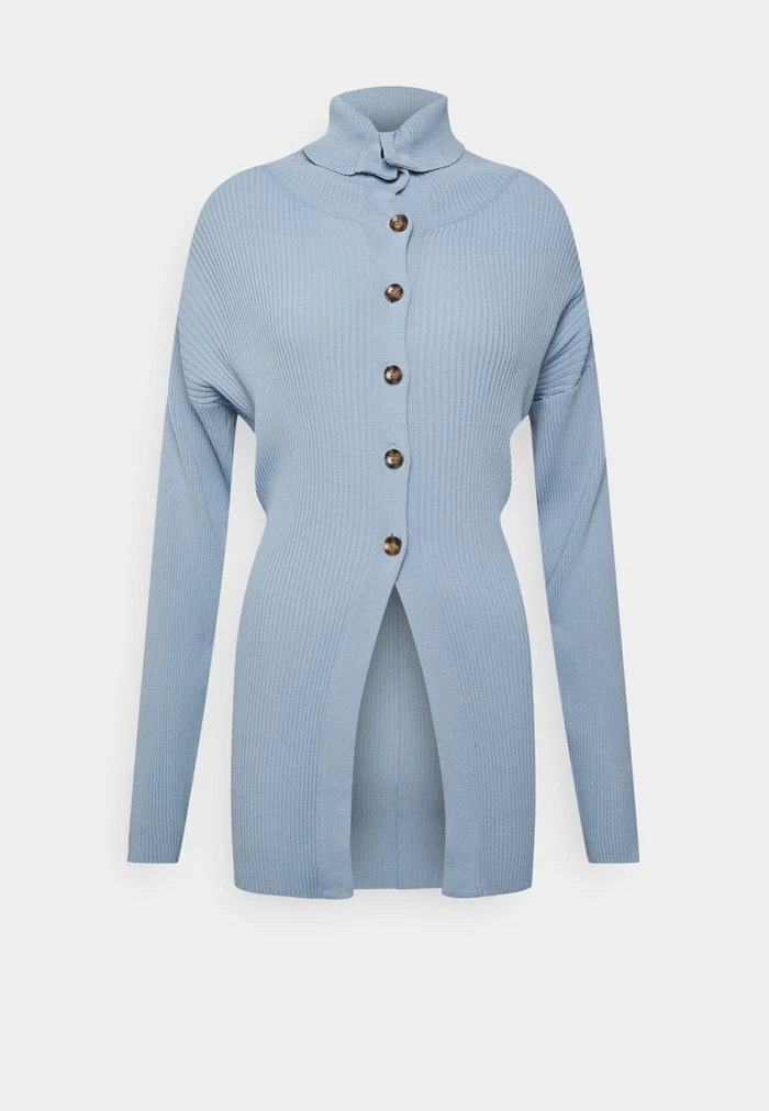 Holzweiler VIBES CARDIGAN - Cardigan - Mid Blue 9 Holzweiler VIBES CARDIGAN - Cardigan - Mid Blue - Image 7