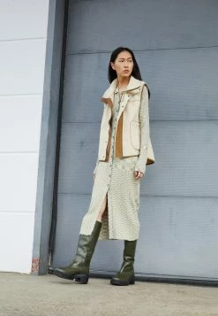 Holzweiler DRESS - Jumper Dress - Light Green Mix