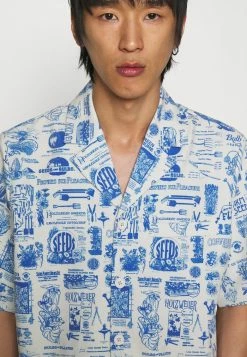 Holzweiler KIA PRINT SHIRT - Shirt - Blue Mix -Holzweiler shop 9b2daccdc3b2445da2885d1f6187b46d