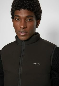 Holzweiler DAFF VEST - Waistcoat - Black -Holzweiler shop 9b7afbf9c4c24722935de078b0594f11