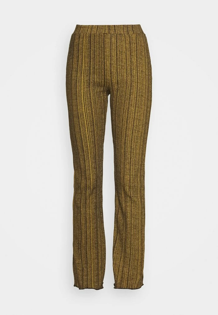 TOULOUSE MELANGE TROUSER - Trousers - yellow Holzweiler TOULOUSE MELANGE TROUSER - Trousers - Yellow -Holzweiler shop 9c62c8d26ea44d649735ad65d5ac192e
