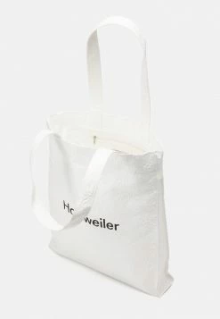 Holzweiler SHELTER TOTE BAG UNISEX - Tote Bag - White -Holzweiler shop 9df2863ba81e42a6a1b019424a8e762b