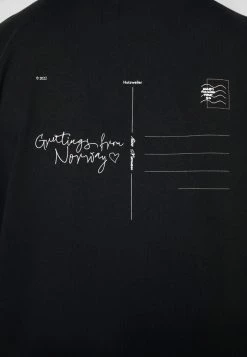 Holzweiler WINGS TOURIST TEE UNISEX - Print T-shirt - Black Tromo -Holzweiler shop 9e60b0e42a5e482e91e33578e5a666ee