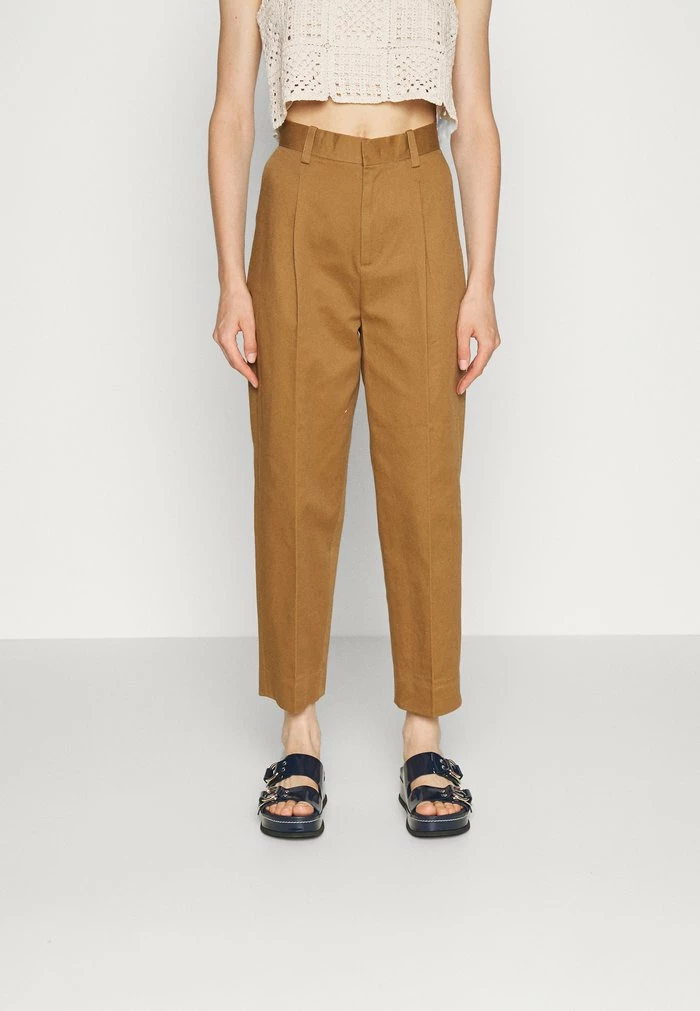 MAIA TROUSER - Trousers - camel Holzweiler MAIA TROUSER - Trousers - Camel -Holzweiler shop 9e93e738cd934789a3f65e007d6c010e