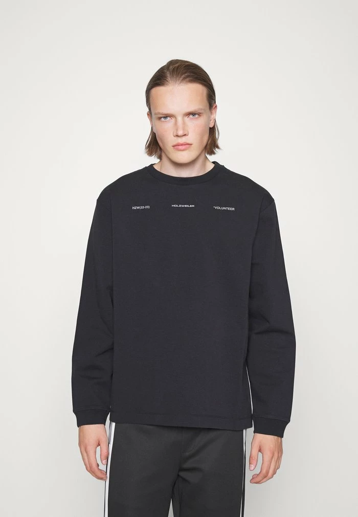 BLOOM THERMAL CREW - Sweatshirt - black Holzweiler BLOOM THERMAL CREW - Sweatshirt - Black -Holzweiler shop 9fb5b1e74d7b456f8028144b6b917ab9