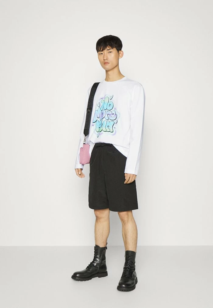Holzweiler HANGER PRINT LONGSLEEVE - Long Sleeved Top - White 4 Holzweiler HANGER PRINT LONGSLEEVE - Long Sleeved Top - White - Image 2