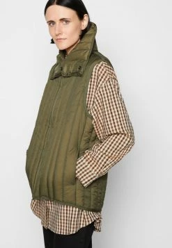 Holzweiler TRANSITION VEST - Waistcoat - Army 7 Holzweiler TRANSITION VEST - Waistcoat - Army -Holzweiler shop a0a1288298a941aba90111fb0b120ea9