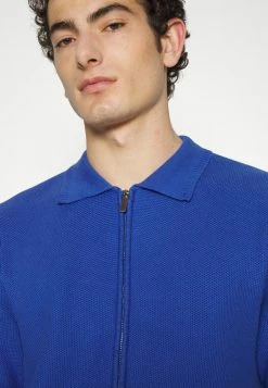 Holzweiler CHAMEN ZIP - Cardigan - Blue -Holzweiler shop a0a4fc6389ee4d32a2f82ecc849bef90