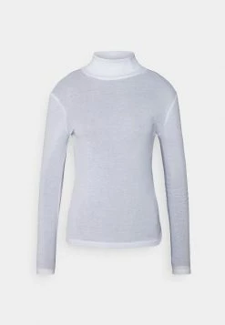 Holzweiler SARA CLASSIC TURTLE - Long Sleeved Top - White -Holzweiler shop a6bf9a0bedfd43a183415c82416fc5b6