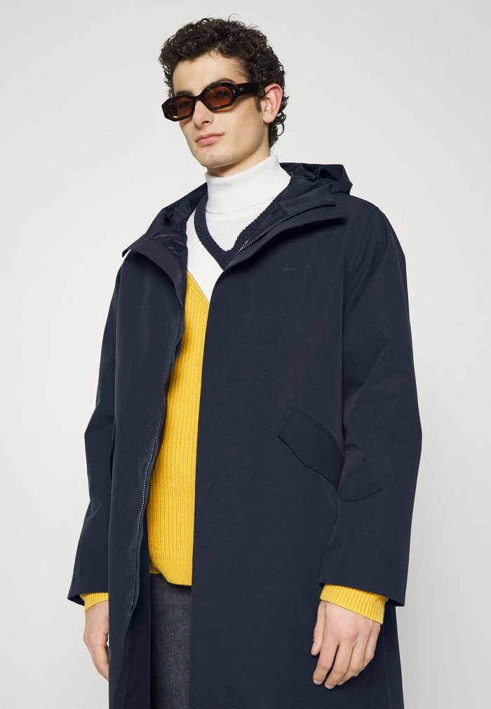 RENA SHELL COAT - Waterproof jacket - navy Holzweiler RENA SHELL COAT - Waterproof Jacket - Navy -Holzweiler shop a7507dfbf0184a91a79cf3f3fb986332