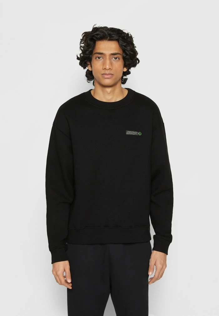 HANGER CHROME CREW - Sweatshirt - black Holzweiler HANGER CHROME CREW - Sweatshirt - Black -Holzweiler shop a8687f9a753843cd8ba33884150df8f4