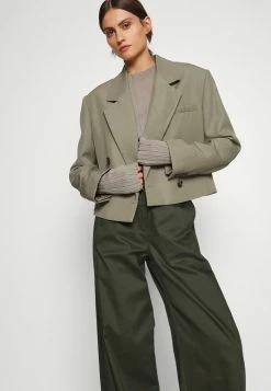 Holzweiler VIDDA TROUSERS - Trousers - Dark Green 5 Holzweiler VIDDA TROUSERS - Trousers - Dark Green -Holzweiler shop aa4d7296c7654b0a84832730cd9b418e