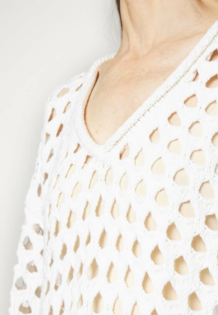 DRESS - Jumper dress - white Holzweiler DRESS - Jumper Dress - White -Holzweiler shop ad7798fb83b044aeae79bb190e017c70