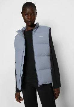 Holzweiler VEST - Waistcoat - Mid Blue -Holzweiler shop afa7f79ac166453c8283ab68057dbffb