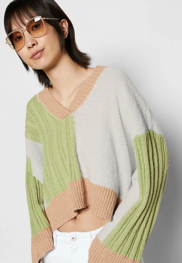 HIET SWEATER - Jumper - green mix Holzweiler HIET SWEATER - Jumper - Green Mix -Holzweiler shop b05fe4c990264c91ac66b0bbbc4a2c32